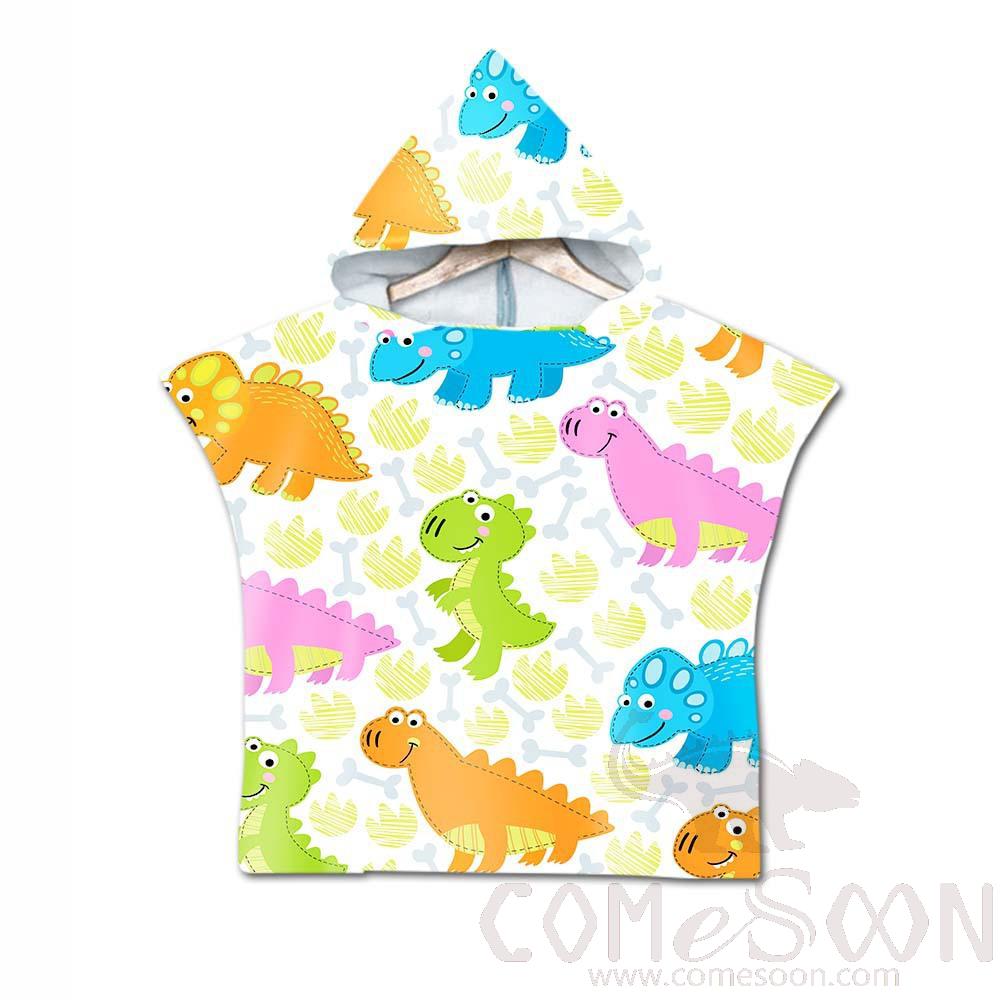 Kid's Cape Beach Towel, Microfiber, 60*80cm
