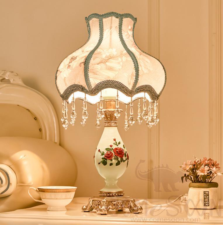 Table Lamp-D30*H50cm-Button Switch