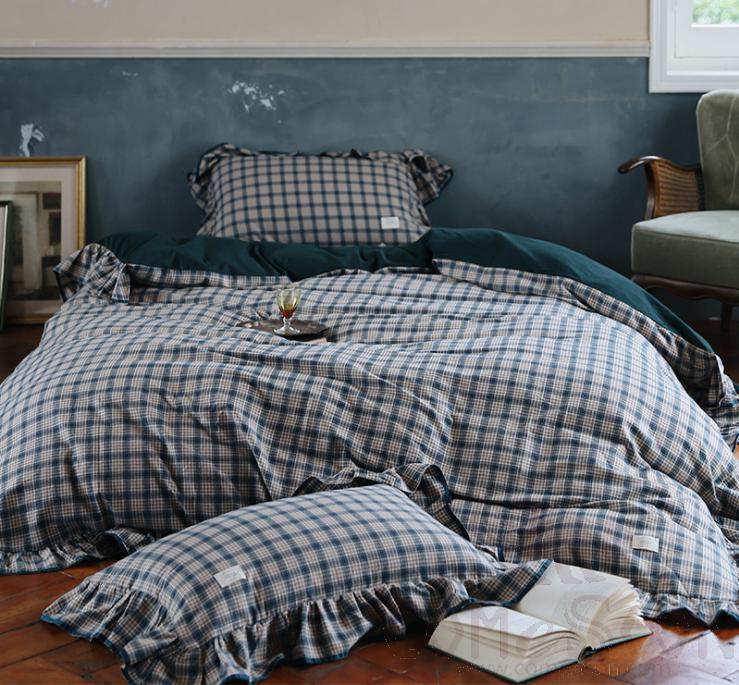 Bed Linens, Cotton, 4 Piece Set(for W150&180 cm Bed)