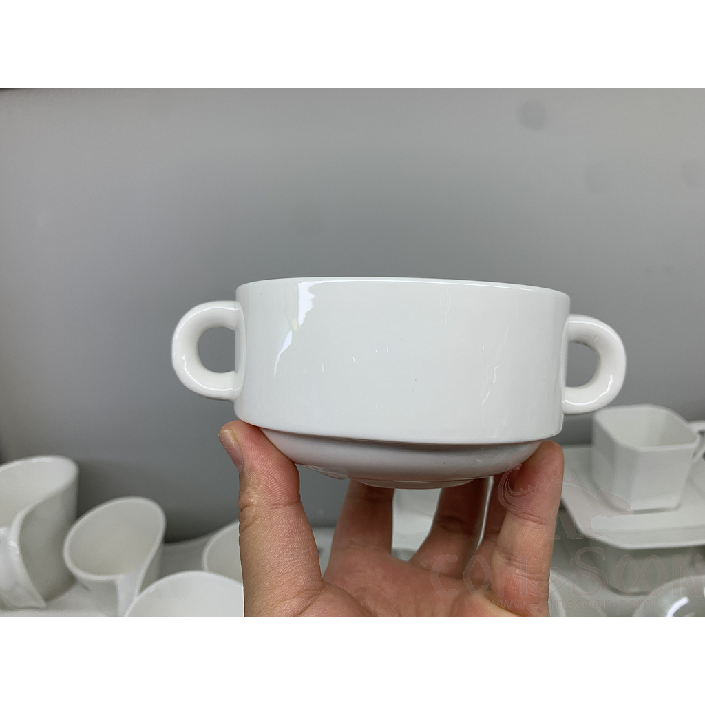 Two Ear Soup Bowl, Φ10*H5.5cm, 290ML product image