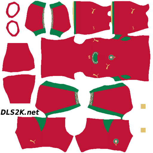 Uniforme Titular de Marruecos