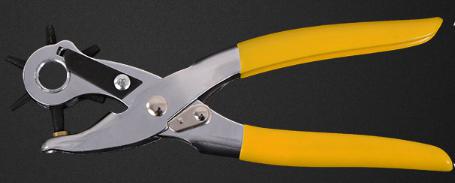 Six-Hole Belt Punching Pliers, High Carbon Steel