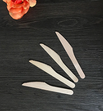 165mm Wooden Knife+ Branding Logo 5000pcs
