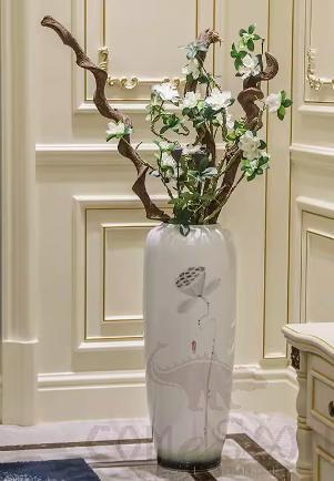 Simulated Flowers+ Vase