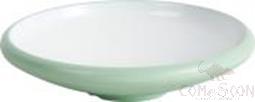 8" Two-Color Plate, Light Green White, Mf, Φ203*46mm
