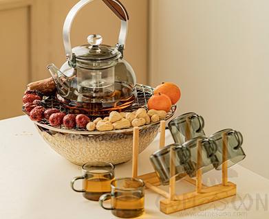 Glass Teapot Tea Brewing Set