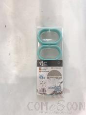 Shower Curtain Button-New Blue