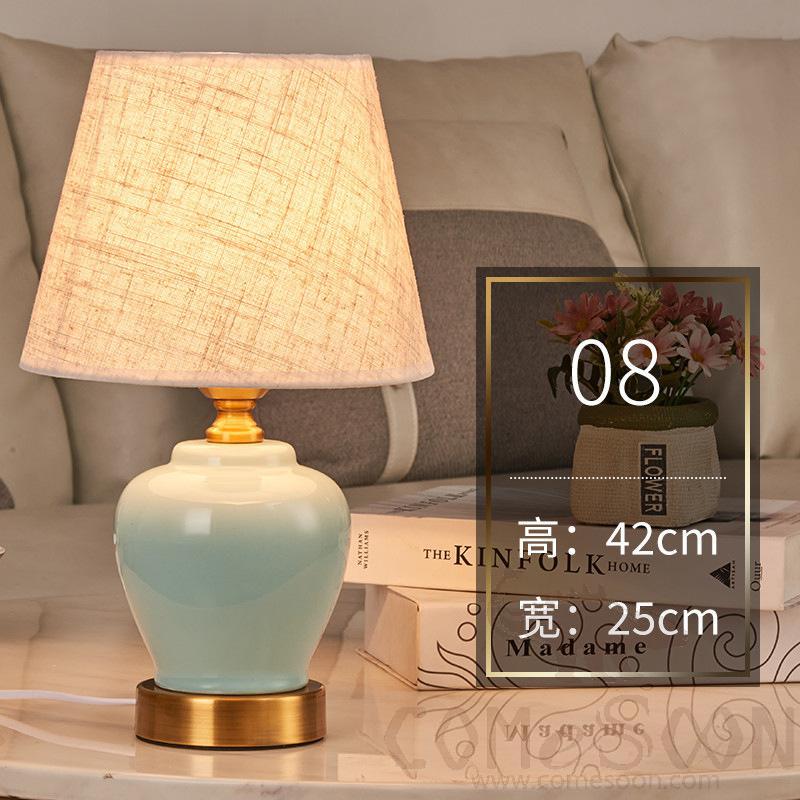 Table Lamp-D25*H42cm-Button Switch