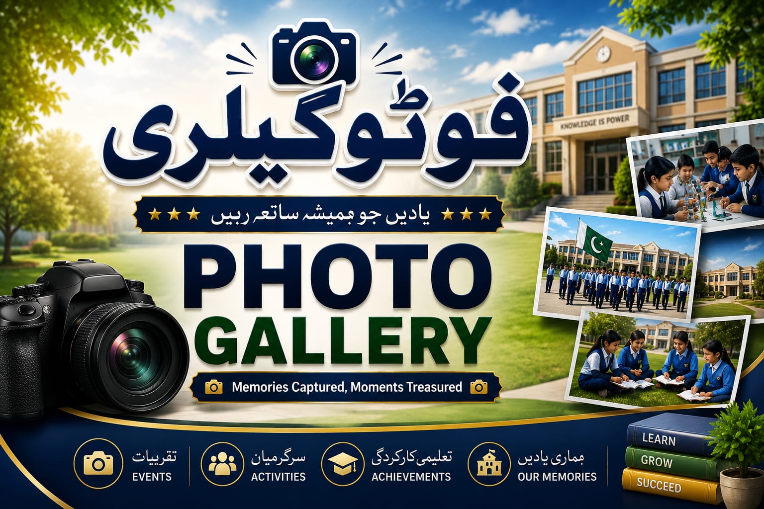 GHS Gondal Photo Gallery Banner