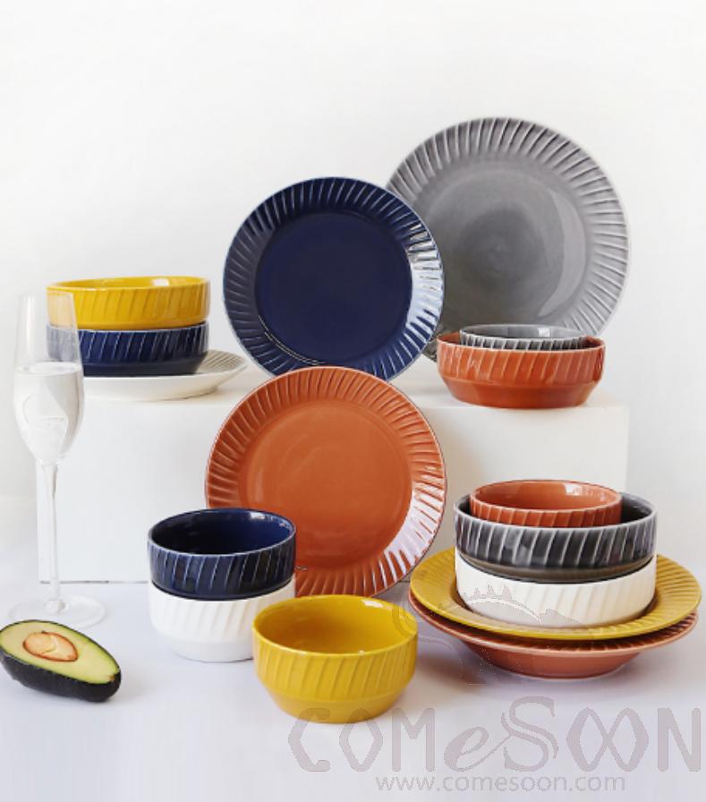 8" Rotary Salad Plate 20.3x20.3x1.5cm