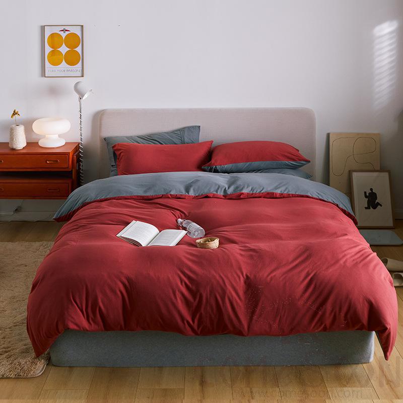Bed Linens, Cotton, 4 Piece Set(for W150&180 cm Bed)