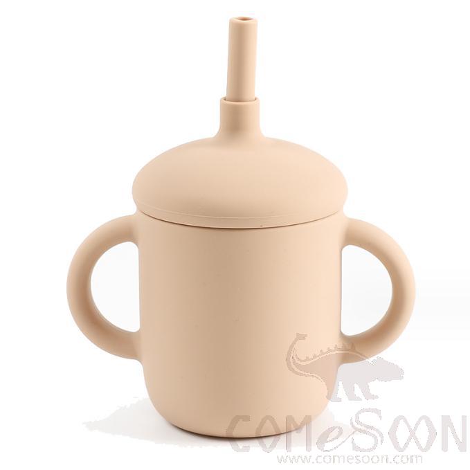 Children's Mushroom Cup, Silicone, 150ML, Pink