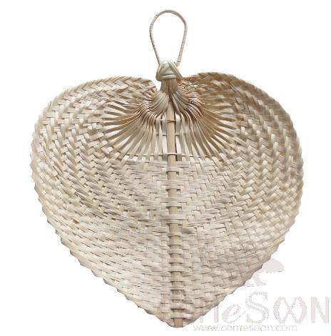 Hand-Woven Fan, Bamboo, 29*39cm