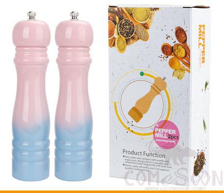 8-inch Gradient Color Grinder Two-Piece Set L10 * W5 * H21.5cm