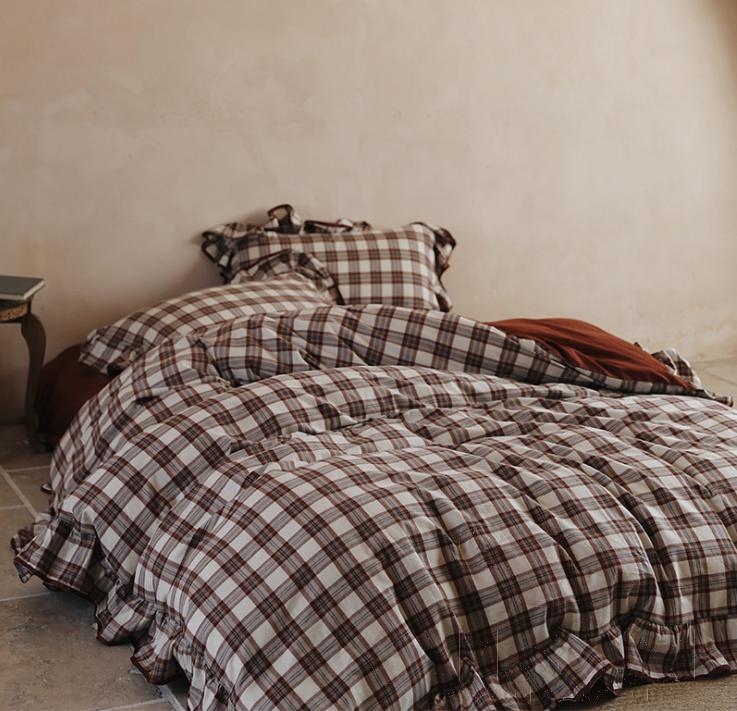 Bed Linens, Cotton, 4 Piece Set(for W150&180 cm Bed)