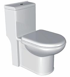 siphonic toilet