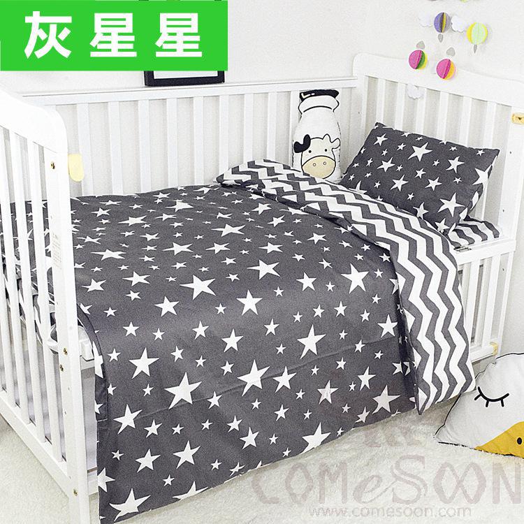 Baby Cot Linens, Cotton, 3 Pieces Set