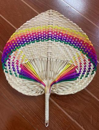 Hand-Woven Fan, Bamboo, 29*39cm