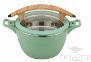 Round Chafing Pot, Green, Φ305*H130mm