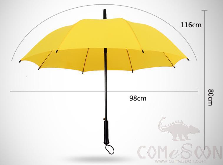 Umbrella, D98cm*8k, Yellow