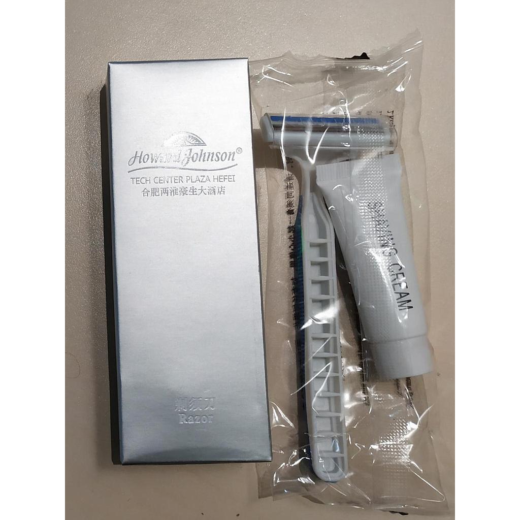 Shaving Kit-the Silver Cardboard Box-Y4