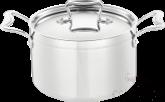 Precision Cast Twin Ear Tall Sauce Cooker Pot, 304 Ss, Ø280×h160mm