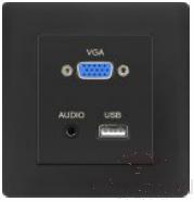 Vga+ Audio+ Usb Socket