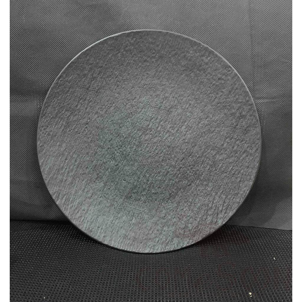 20118 Series 7 "shallow Plate - Matt Black