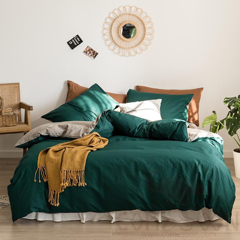 Bed Linens, Cotton, 4 Piece Set(for W150&180 cm Bed)