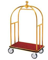 Luggage Trolley - Titanium Gold - 1050*610*1860mm  Lobby Luggage Trolley