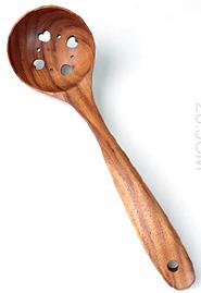 Wooden Colander Spoon 26.5cm