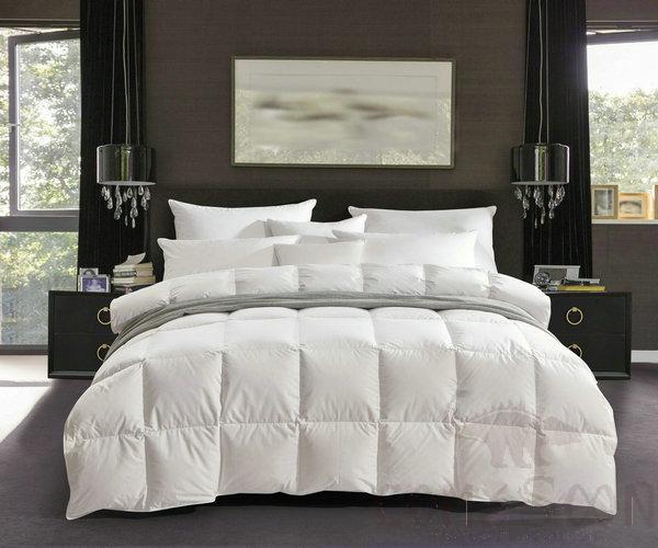 1.35m Duck Down Quilt Core, Feather Silk Cotton, 4 Stars