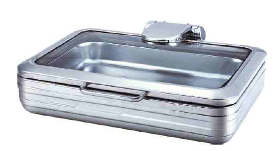 401 Series-Full Size Induction Chafing Dish W/ Glass  Lid-Body 
Hydraulic product image