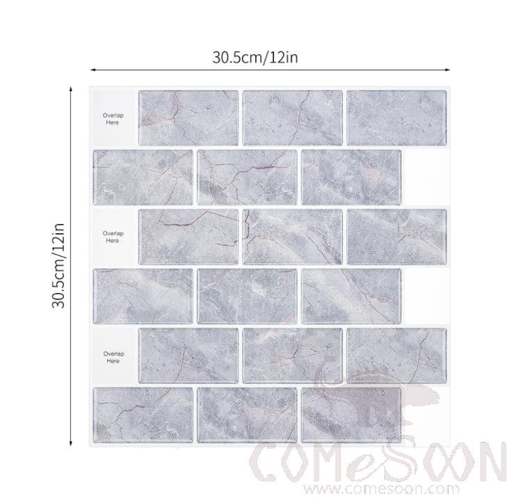 3d Epoxy Wall Sticker-30.5*30.5 cm