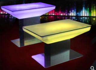 Led Table, PE Plastic, 160*80* 97 cm