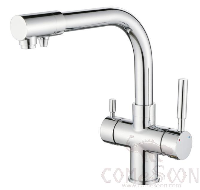 Direct cold water faucet-brass