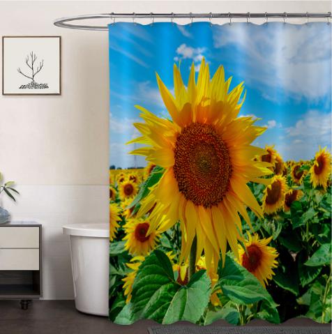 Weaving Printed Curtains
Sunflower