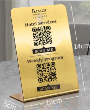Sign, SUS201, L10*W5*H14cm,UV Printing