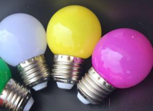 Light bulb LED color, E27. 2-3 w. Yellow