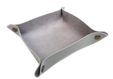 Key/candy Tray-Pu, 25*25cm