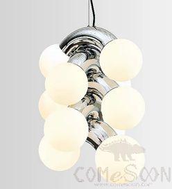 Artistic Pendant Light, Stainless Steel+ Glass, D300*H380mm