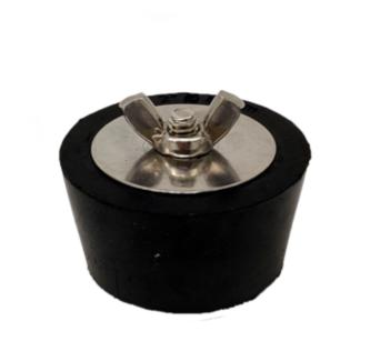 Antifreeze Plug for Swimming Pool Drainage Pipe - Metal+ Rubber