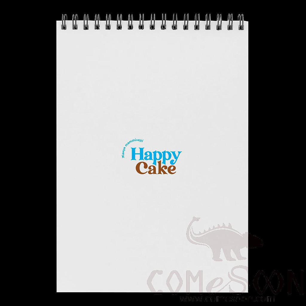A5 Format W/logo, White Cover, L210*W140mm