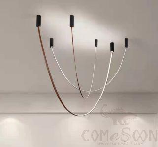 Drift Arc Chandelier, Silicone, H700mm product image