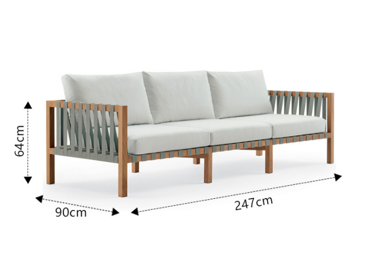 Three-Seat Sofa-Dh-X1020