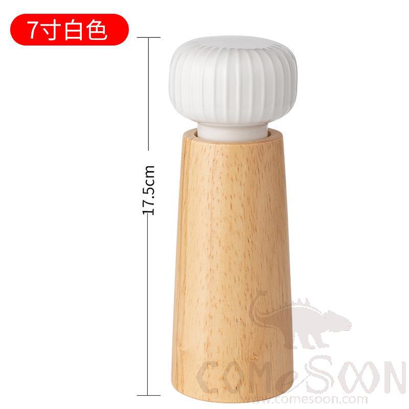 7" Pepper Grinder, White