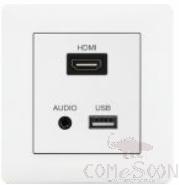 Hdmi+ Audio+ Usb Socket