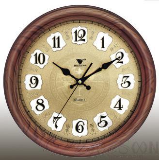 1719 Wall Clock, ABS, L37.5*W37.5*H5cm