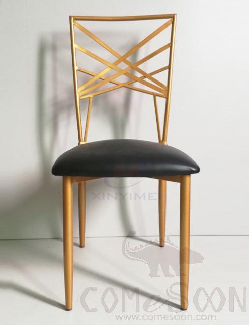 Iron Banquet Chair-41.5 *46* 96.5 cm