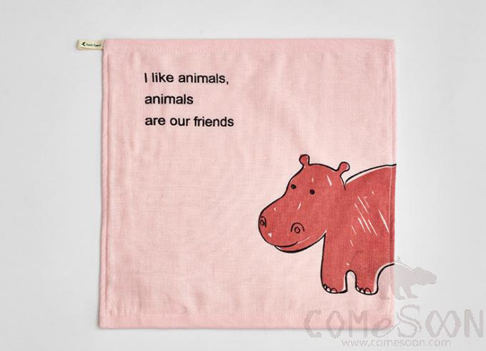 Cartoon Towel, Cotton, 34*34cm